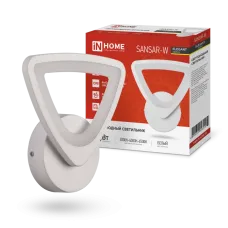 Светильник светодиодный ELEGANT SANSAR-W 15Вт 230В 3000-6500K 1200Лм STEP COLOR белый IN HOME