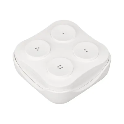 029698 Панель управления кнопочная IP20, kinetic, 433 MHz, INTELLIGENT ARLIGHT TUYA-228-4-RF-WH-SUF пластик, 3 года