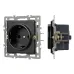 Механизм электрической розетки SCT-GP-MEU-PL-BK 250V, 16A Механизм электрической розетки SCT-GP-MEU-PL-BK 250V, 16A