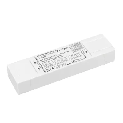 046171 Блок питания IP20, 20 Вт, 9-42 В, 0.3-0.7A, 2.4GHz, SPV-SP-20-PFC-ZIGBEE-RF, драйвер для светодиодов и светильников, диммируемый пластик 5 лет
