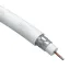 ЭРА Кабель коаксиальный RG-6U, 75 Ом, CCS/(оплётка Al 48%), PVC, цвет белый, бухта 10 м, SIMPLE (40/480)