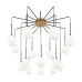 Светильник подвесной Maytoni Branch MOD176PL-16G G9х16х40W Черный и Золото