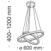 Подвесной светильник Maytoni MOD058PL-L55W4K Белый