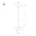 Светильник SP-MENTA-R165-12W Warm2700 BK, 130 deg, 230V, IP20, мрамор, 5 лет