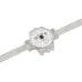 Модуль управляемый VISOR-SPI-5060-3-12V RGB 120deg (D30x16мм, 0.75W, IP68) (Герметичный)