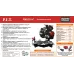 Пила торцовочная электрич. P.I.T. PMS210-C (1400Вт,210мм, 3900об., влево 45град, пропил 115мм, лазер)