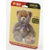 Крючок на силиконовом креплении Мишка Teddy 12х14.5 см нагрузка до 25 кг СИЛА SHT12-S1C-12