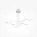 Светильник подвесной  Maytoni Fad MOD070PL-L48W3K LED 49W Белый