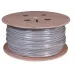 Витая пара U/UTP CAT 5е PVC 16PR 24AWG INDOOR SOLID серый 305м