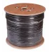 Витая пара U/UTP CAT 5е PE 10PR 24AWG OUTDOOR SOLID черный 305м