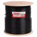 Кабель коаксиальный магистральный RG-11U, 75 Ом, CCS/Al/Al, 83%, OUT, черный, 305 м