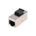 Адаптер проходной формата Keystone Jack RJ-45(8P8C) FTP CAT 5e