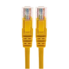 Патч-корд U/UTP, CAT 5e, RJ45-RJ45, 26AWG, LSZH, желтый, 3м,