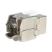 Модуль Keystone Jack RJ-45(8P8C) FTP экранированный CAT6 180град самозажимной