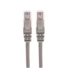 Патч-корд U/UTP CAT 6, RJ45-RJ45, 26AWG, LSZH, серый, 1.5м,