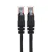 Патч-корд U/UTP CAT 6, RJ45-RJ45, 26AWG, LSZH, черный, 0.5м,