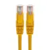 Патч-корд U/UTP CAT 6, RJ45-RJ45, 26AWG, LSZH, желтый, 1м,