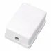 Розетка телефонная внешняя 1 порт UTP RJ-11 (6P4C) CAT 3,
