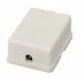 Розетка телефонная внешняя, 2 порта UTP, RJ-14    (6P4C), CAT 3 (50шт/уп)