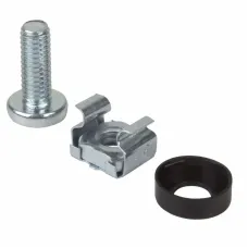 Комплект крепежа винт+шайба+гайка M6x16, 1шт