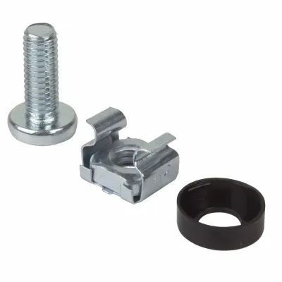 Комплект крепежа винт+шайба+гайка M6x16, 1шт
