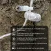 Хомут-стяжкa нейлоновая под винт 200x4,3 мм, белая, 100 шт