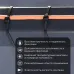 Хомут-стяжка кабельная нейлоновая 300x3,6 мм, черная, упаковка 100 шт, REXANT