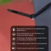 Хомут-стяжка кабельная нейлоновая 350x7,6 мм, черная, 100 шт
