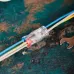 Экспресс-клемма СМК 2273-2x3R проходная разъемная 3 полюса 3х2-проводная 0,5-2,5мм2, 5 шт.