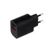 Устройство сетевое зарядное 2 x USB, 5V, 2.4 A, черное,