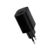 Устройство сетевое зарядное USB + Type-C, 5V, 2.4 A, черное, REXANT