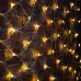 Гирлянда Сеть 2х1,5 м, свечение с динамикой, прозрачный ПВХ, 288 LED, 230 В, теплый белый
