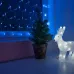 Гирлянда Сеть 1,8х1,5 м, прозрачный ПВХ, 180 LED синий