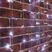 Гирлянда Занавес 2х6м 768 LED БЕЛЫЙ прозрачный ПВХ IP65 эффект мерцания 230В нужен блок 303-500-1