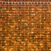 Гирлянда светодиодная Занавес 2х6 м 768 LED теплый белый, прозрачный ПВХ, IP65, эффект мерцания, 230 В нужен блок питания