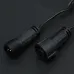 Гирлянда светодиодная Нить 10 м 100 LED RGB черный ПВХ IP65 свечение с динамикой 230 В