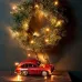 Гирлянда Твинкл Лайт 4 м, темно-зеленый ПВХ, 25 LED, тёплый белый
