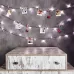 Гирлянда Твинкл Лайт 6 м, темно-зеленый ПВХ, 40 LED, белый