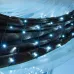Гирлянда светодиодная универсальная 200 LED белые 20 м, с контроллером