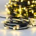 Гирлянда LED Clip Light 12V шаг 150 мм, диодов тёплый белый, Flashing белый