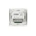 Терморегулятор цифровой RX-511H, бежевый, совместим с Legrand серии Valena, REXANT
