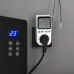 Терморегулятор цифровой 16А-01 в розетку, белый