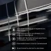 Хомут-стяжкa нейлоновая с тройным замком 250x4,8 мм, белая, упаковка 100 шт, REXANT