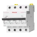Выключатель автоматический миниатюрный ВА47-MCB-L-HBSOL-M-4P-C3-AC 4P/3A/C/25кА