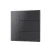 Накладка панели INTELLIGENT ARLIGHT KNX-23-4G-SUF Dark Grey (Backlight) (IARL, IP20 металл, 2 года)