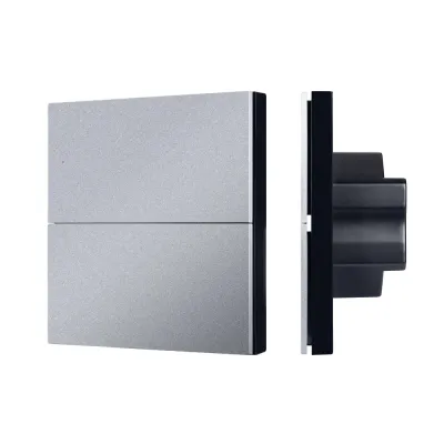 Панель управления кнопочная INTELLIGENT SMART-ZB-801-22-1G-4SC-MULTI-IN Silver 230V IARL, IP20, пластик, 5 лет