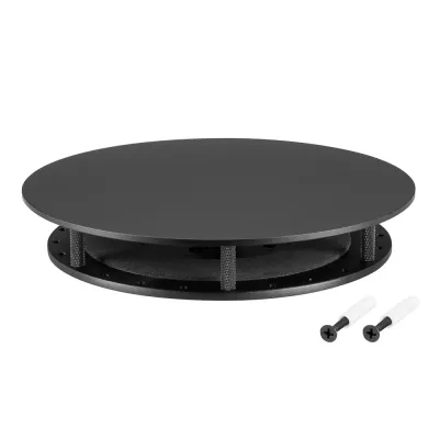 Крепление MOONLIGHT-BASE-ROUND-D25-L Black, металл