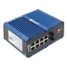 Коммутатор промышленный неуправляемый U-2GX/SFP-8GTP, 2 порта 1000Base-X SFP, 8 портов 10/100/1000Base-T(X) RJ45 c PoE, монтаж на динрейку TSX EKF