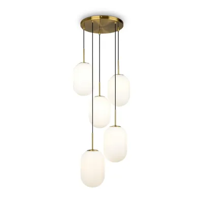 Светильник подвесной Sharlot 5х40Вт E14 IP20 Freya FR1012PL-05BS