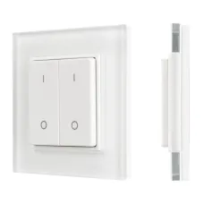 Панель SMART-P47-DIM-G-SUF 3V, 2 зоны, Knob, 2.4G пластик
